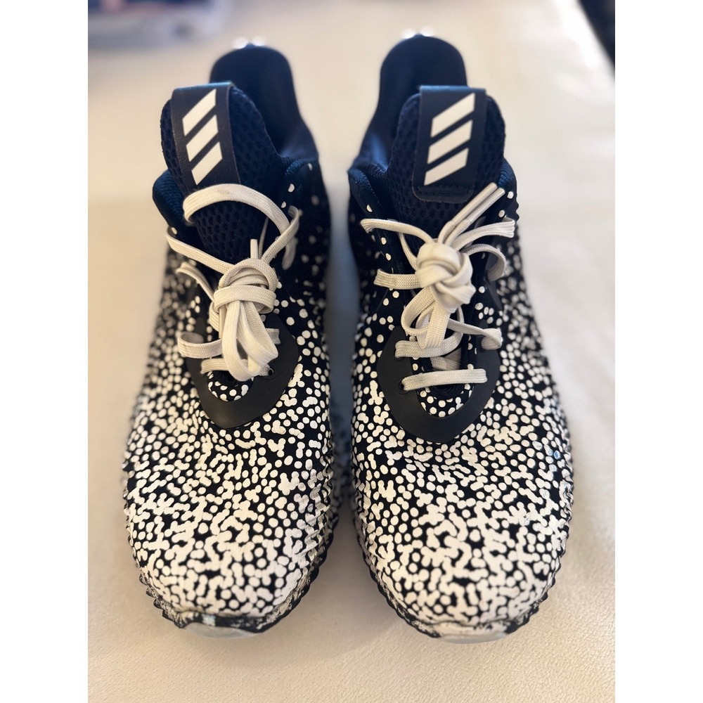 Adidas Alphabounce Beyond Black White Polka Dot Running Shoes Womens 8 - Picture 3 of 5